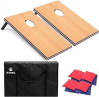 Outball Cornhole Set 4x2 & 3x2 with Bags