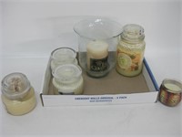 Lot Of Assorted Candles