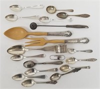 Lot of Assorted Sterling Silver Kitchen Utensils