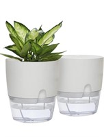 ETGLCOZY
SELF WATERING PLANTER 
WHITE