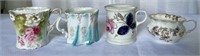 Antique Mustache Mug Lot RS Prussia / German