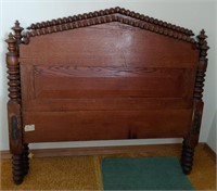 Amazing Antique Oak Bed
