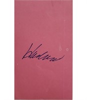 Hank Aaron signature cut