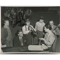 Mickey Rooney signed "Strike up the Band" movie ph