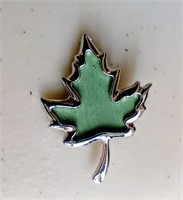 Parliament Copper Maple Leaf Brooch