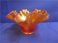Fenton Flowering Dill  Marigold Carnival Glass On