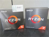 RYZEN 5 AMD 3rd GEN PROCESSOR & 7 AMD 5000 PROCESR