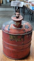 METAL VTG. RED SMALL GAS CAN