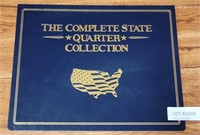 STATE QUARTER COLLECTION BOOK W/47 COINS
