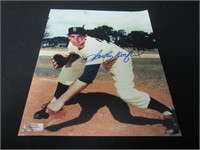 SANDY KOUFAX SIGNED 8X10 PHOTO DODGERS COA