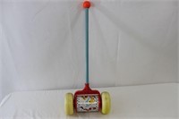 1963 Fisher Price Musical Roller Push Toy