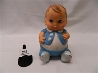 Uneeda Doll Co. 1960's Plumpies Boy Squeak Doll;