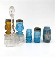 Pressed Glass Shakers
