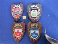 4 bar plaques, 8"