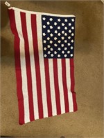 Crochet American flag 24x41 inches