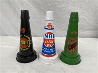 Penrite promotional tin oil bottle tops & caps