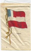 1910s BDV Flags of the World Silks Tahiti