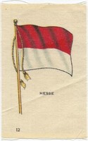 1910s BDV Flags of the World Silks Hesse