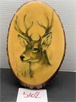 Decorative tree wall art; deer; cool spring park