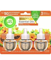 New (3) Air Wick Scented Oil 3 Refills, Hawaii