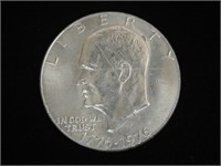 1976-D Eisenhower Dollar Bicentennial Type I