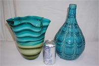 Nice Pottery & Glass Vase