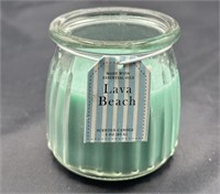 Lava Beach Essential Oils Scented 3oz Candle NWT