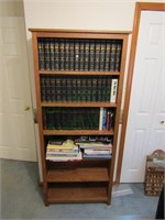 6 Shelf Wooden Book Shelf ( Contents Not Included)