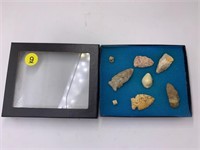 (5) Arrowheads found in Knox Co. IN. Mariar Creek