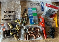 Plumbing connectors, fittings, tools (over $150)