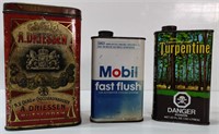 Vintage Tins w/ Contents