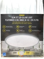 Koda Slim 15” Led Ceiling Light (pre Owned)