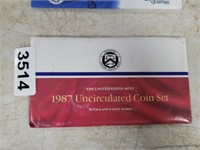 1987 P&D UNITED STATES  MINT UNCIRCULATED COIN SET