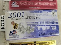 2001-P  UNITED STATES  MINT UNCIRCULATED COIN SET