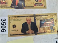 2024 TRUMP .9999 GOLD FOIL