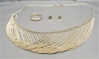 Sterling silver items: Gorgeous Egyptian style