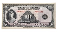 Bank of Canada 1935 Ten Dollars Osbourne \ Towers