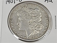 1901 O Morgan Silver Dollar Coin