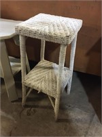 Wicker Plant Stand 12"x12" and 26" tall