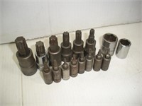 MAC Assorted 1/4 & 3/8 Drive Torx Sockets