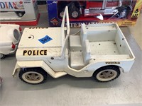 EARLY Tonka Police Jeep!!