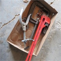 Pipe Wrench and Clamps