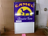 metal camel cigarettes advertising sign