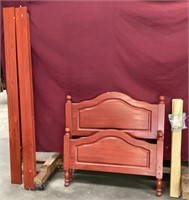 Wood Twin Size Bed