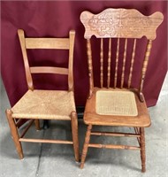 Two Gorgeous Vintage Chairs
