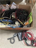 Box Lot of Electrical/Shortwave Accessories &Cable