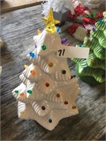 White Ceramic Christmas Tree