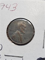 1943 Steel Wheat Penny