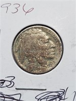 1936 Buffalo Nickel