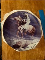 Spirit of the winter wind plate